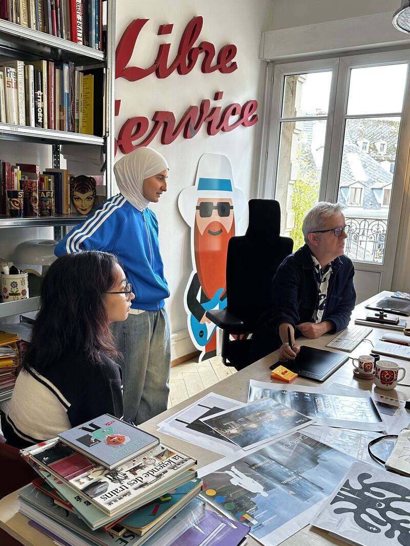 Communication de l'illustrateur Tinoland